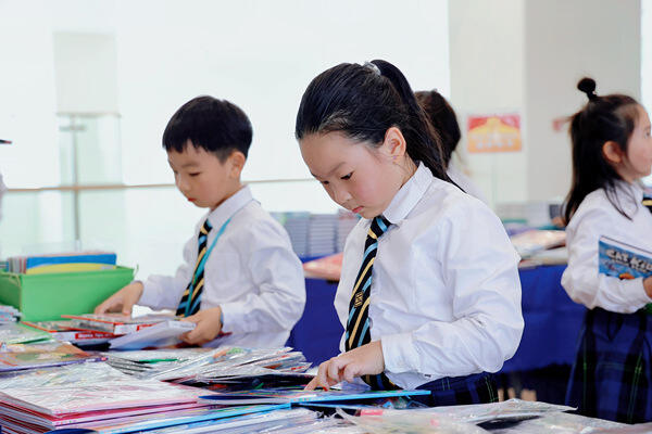 惠立读书周 - 图书展,南通惠立学校